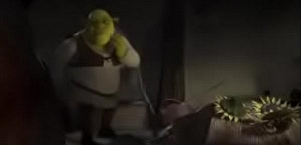  Shrek cock and ball torture